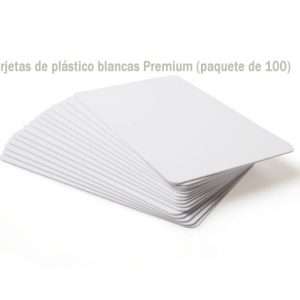 tarjetas PVC blancas