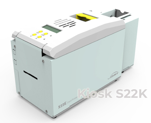 impresora tarjetas plasticas Kiosk S22K