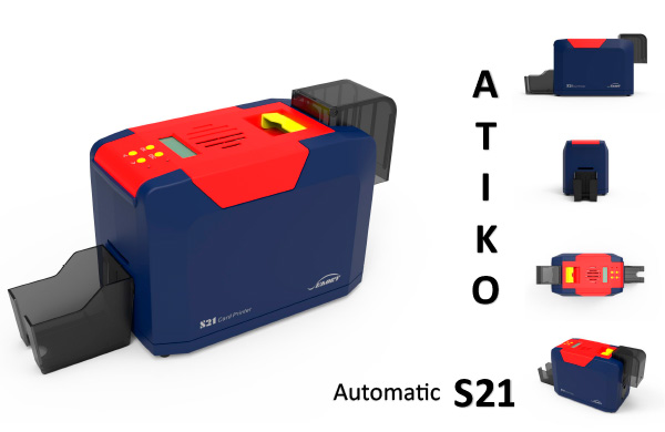impresora de acreditaciones atiko s21