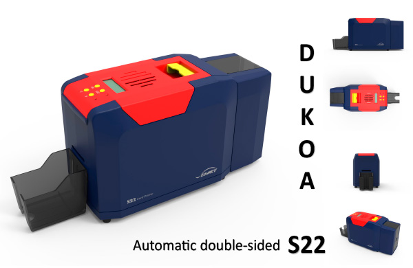 impresora de tarjetas a doble cara dukoa s22