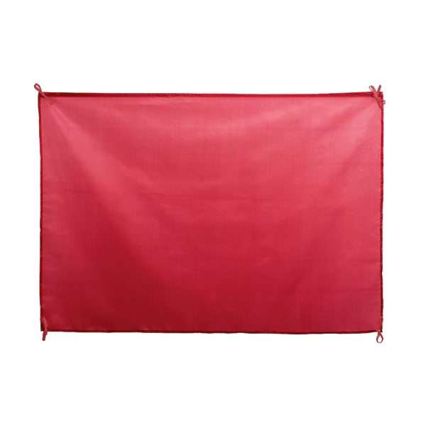 Bandera dambor roja