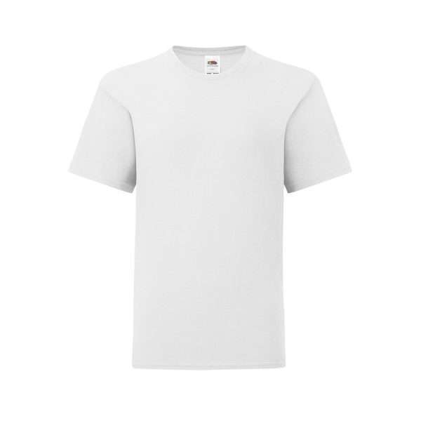 Camiseta algodon niño blanca Iconic