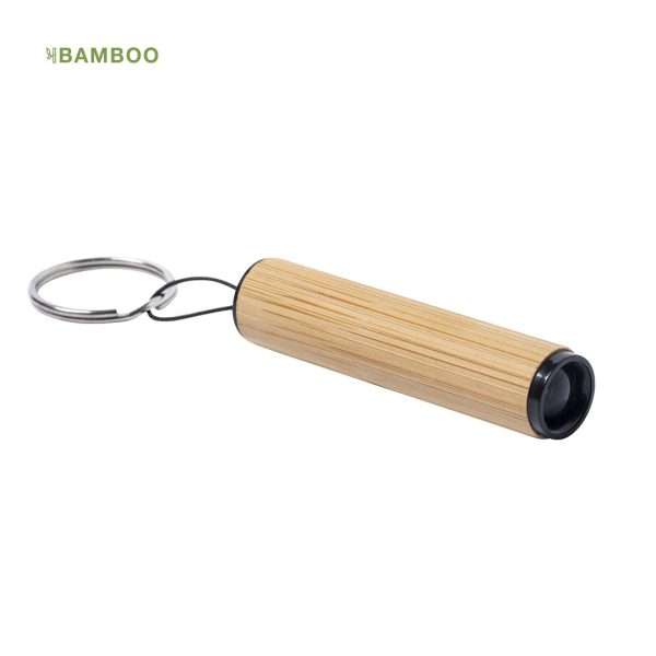Llavero linterna bambu vulko