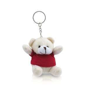 Llaveros peluches tedchain rojo