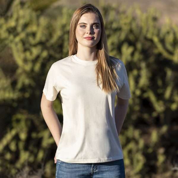 camiseta algodon organico adulto chica