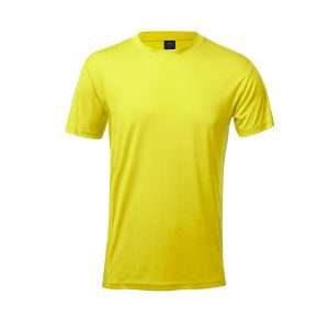 camisetas tecnicas Layom amarilla