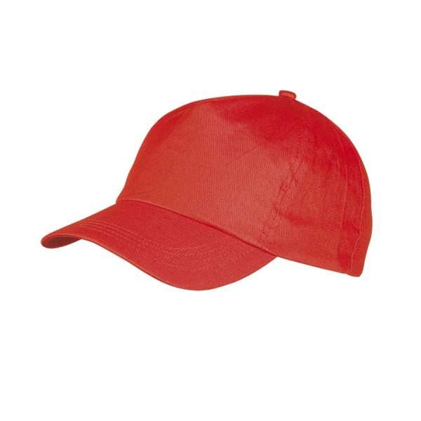 gorra algodón dybi8072 roja