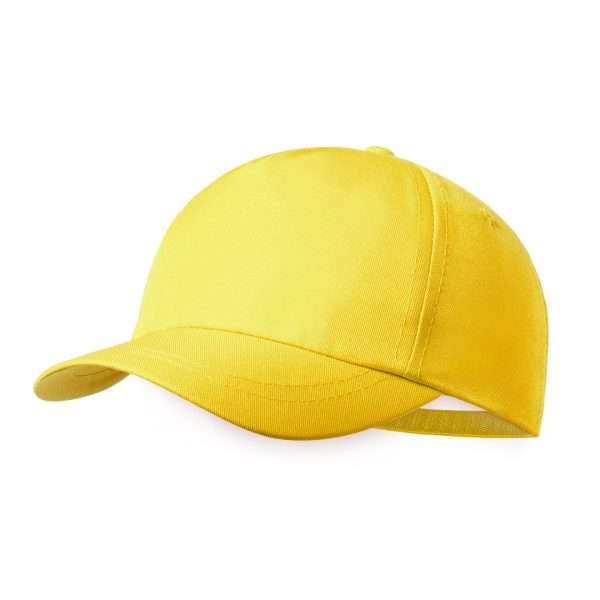 gorra niño RPET dybi1534 amarilla